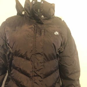 Nike sportswear coat puffer jacket very warm 12-14